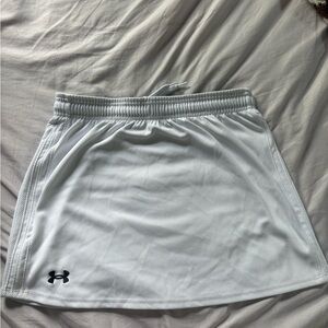 Under Armour Gray and White Athletic Skirt